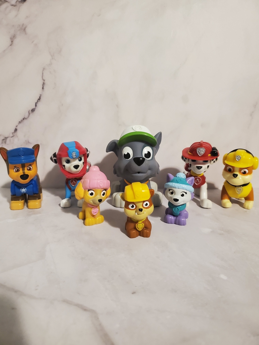 Paw Patrol Mini Figures Assorted Set of 8 Characters